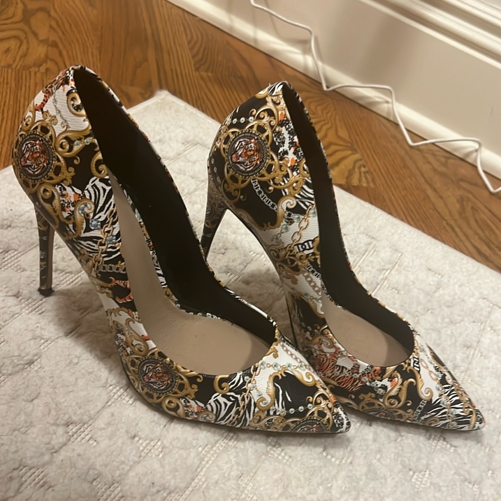 Aldo print heels
